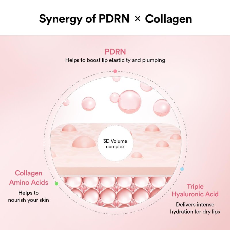 Abib PDRN Vegan Collagen Lip Mask Glazed Jelly 0.38 fl oz | Korean Lip Butter Balm Overnight Sleeping Mask Hydrating Care Moisturizer Treatment for Flakey, Dry Lips