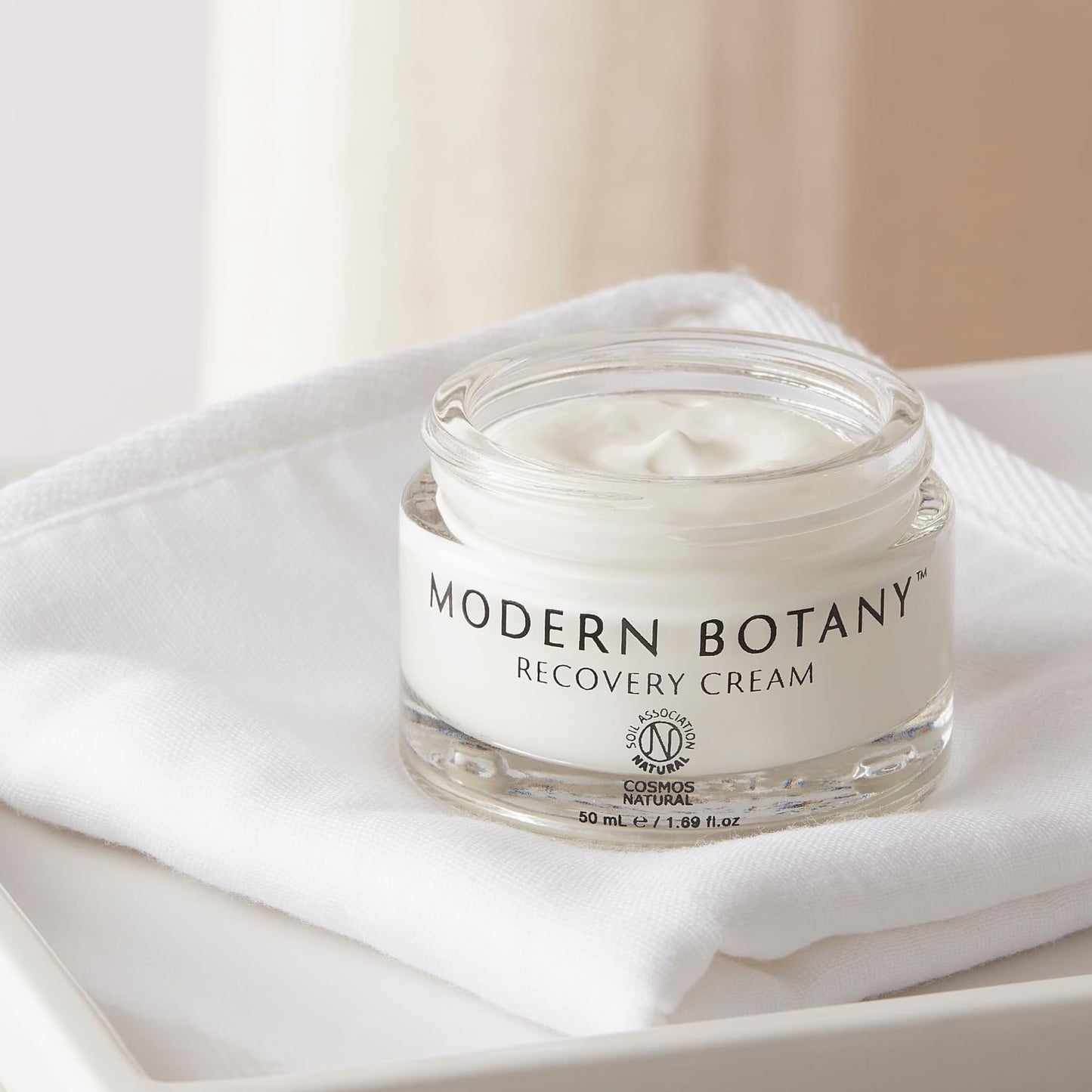 Modern Botany Recovery Cream | Helps to Hydrate & Moisturize | Dermatologically Tested & Suitable for Sensitive Skin | Cosmos Natural 99.75% Natural Origin of Total