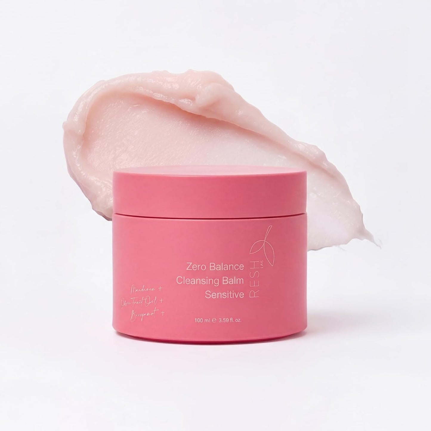 Cleansing Balm for Sensitive Skin - Hypoallergenic Makeup Remover with Sweet Almond & Moringa Oil | 100ml Hydrating Cleanser