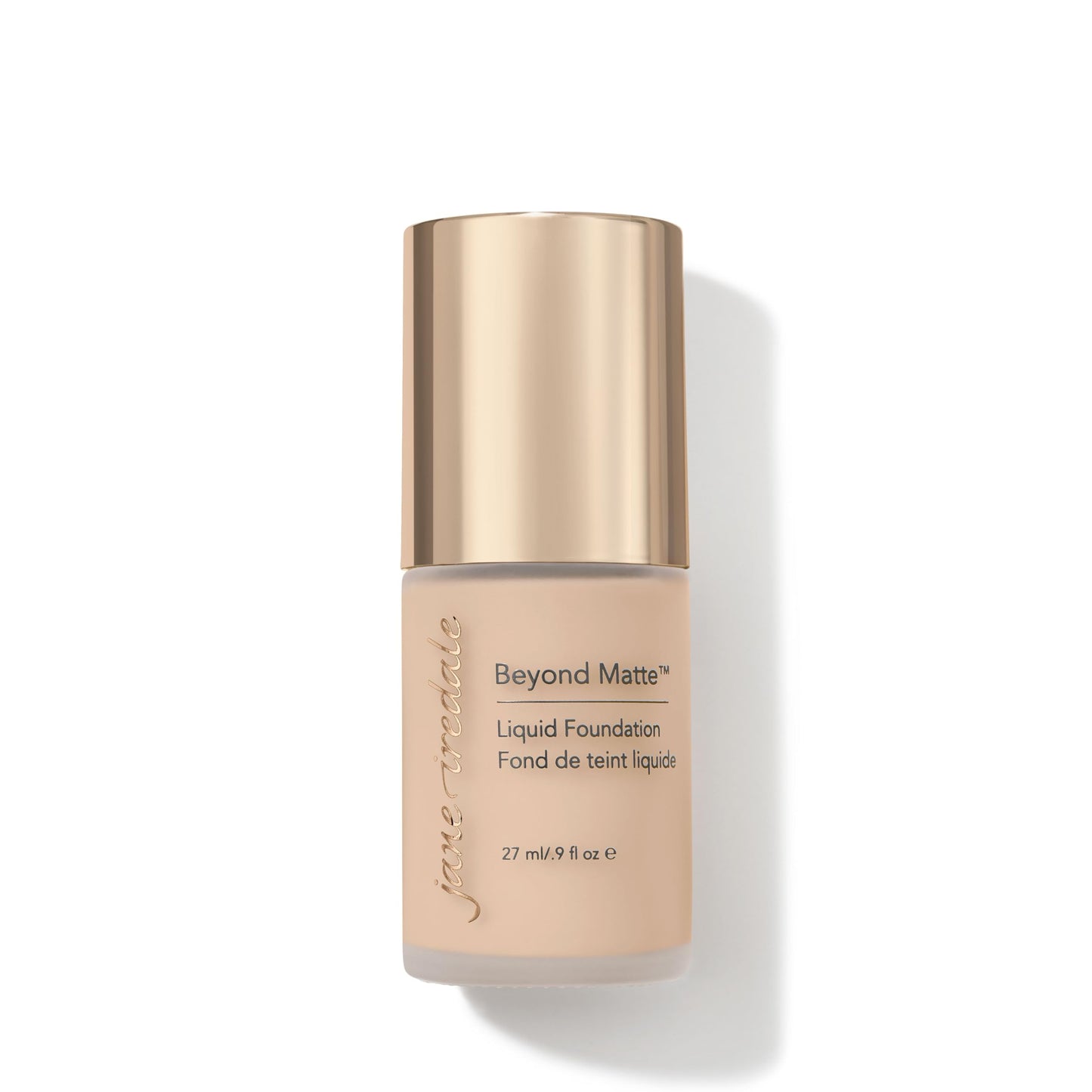 Jane Iredale Beyond Matte 3-in-1 Liquid Foundation, Long-wear, Buildable Coverage, Vegan, Clean, Cruelty Free, Semi Matte Finish