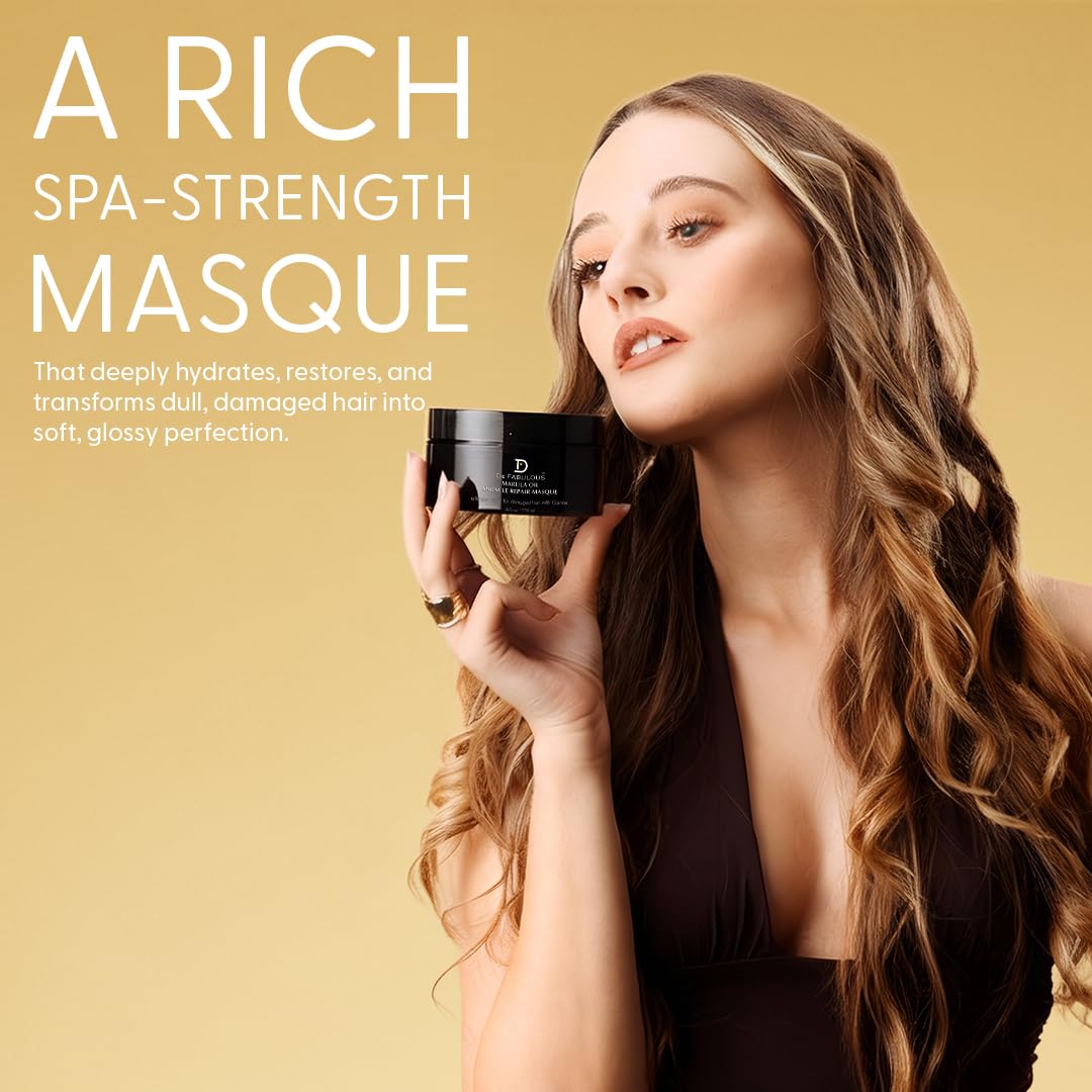 Amazon Series De Fabulous Marula Oil Miracle Repair Masque with Quinoa 8.5oz