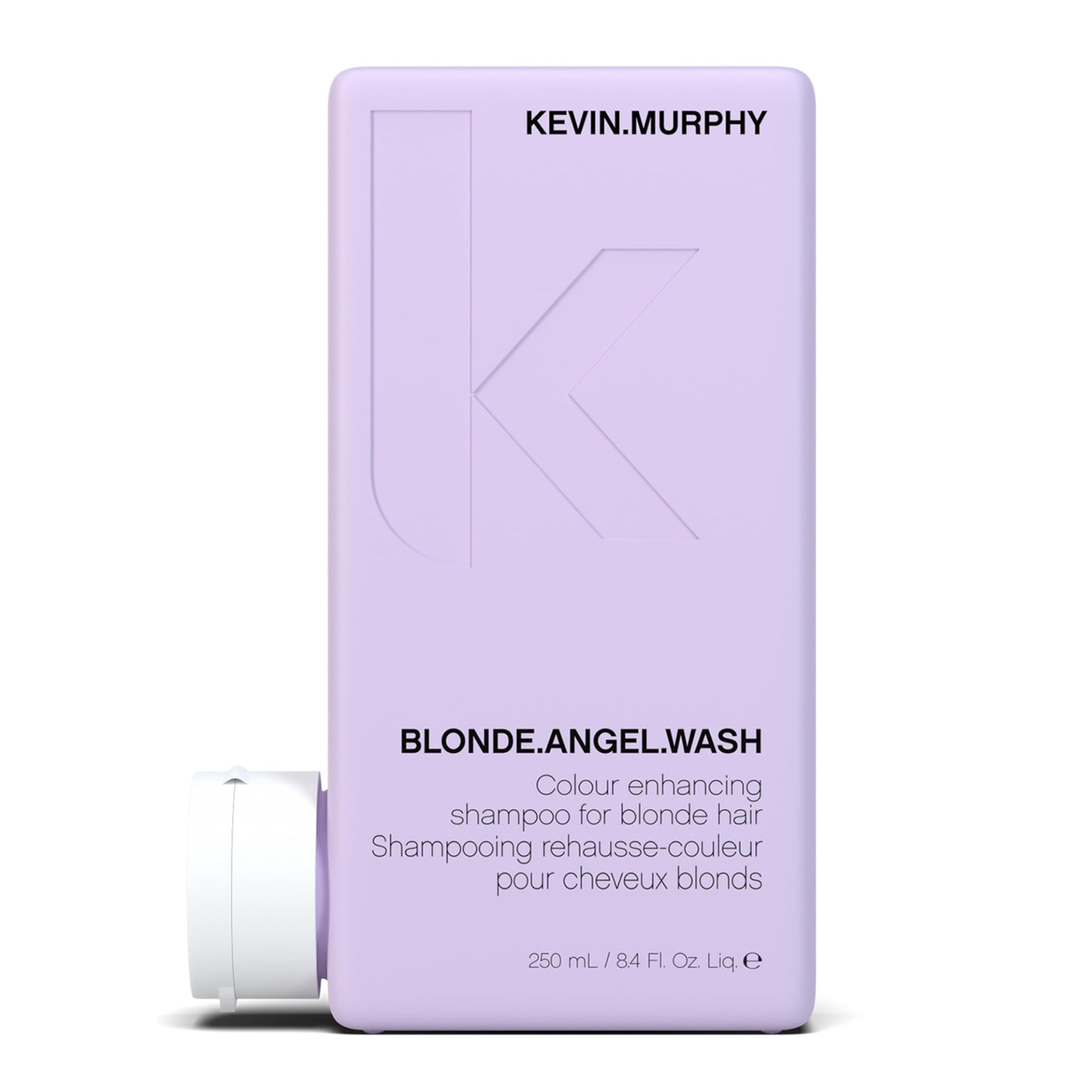KEVIN.MURPHY BLONDE.ANGEL.WASH - Blonde Shampoo - Purple Shampoo for Blonde & Grey Hair - Colour Enhancement Hair Care - Colour Safe - Paraben & Sulphate Free