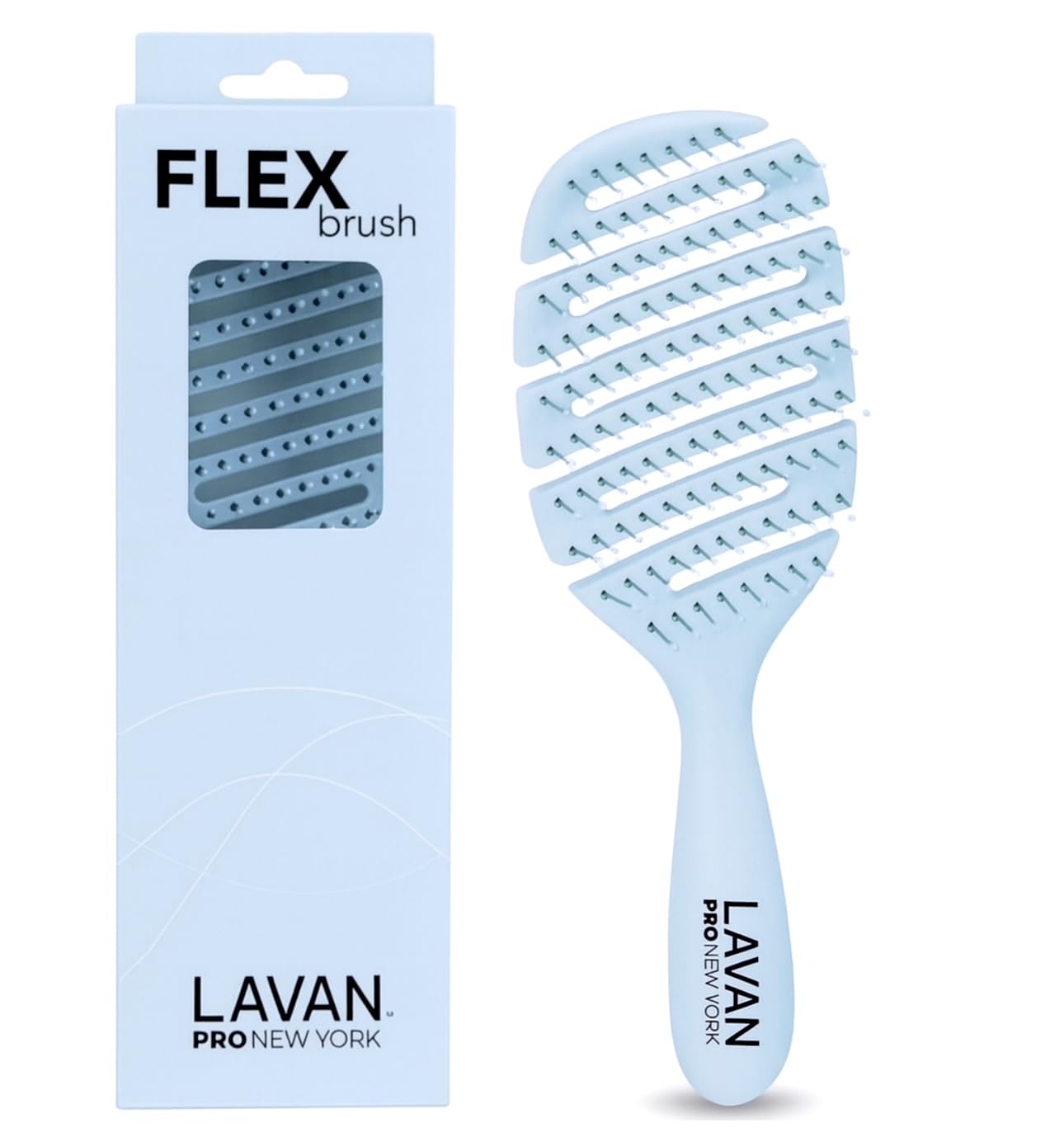 LAVANPRO New York Flex Detangling Hair Brush
