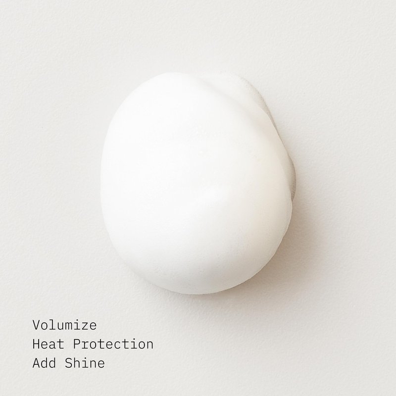 AG Care Foam Weightless Volumizer, Lightweight with Heat Protection for Fuller Looking Hair, 5 Fl Oz