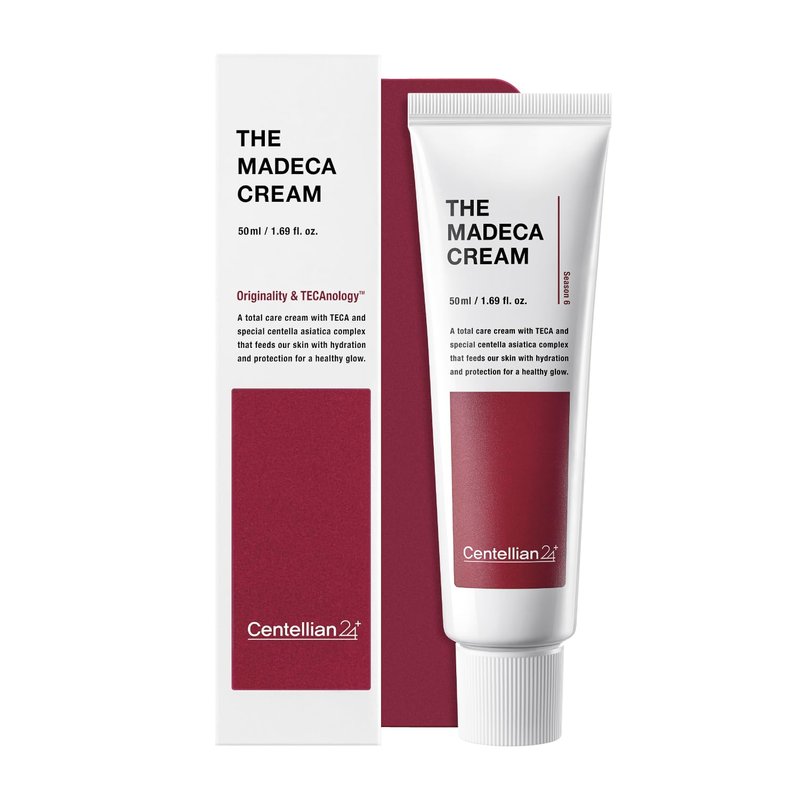 CENTELLIAN 24 Madeca Cream Power Boosting Formula (1.7+1.7fl oz) - Centella Moisturizer for Face, Korean Skin Care. Dry, Sensitive Skin. TECA, Centella Asiatica, Madecassoside