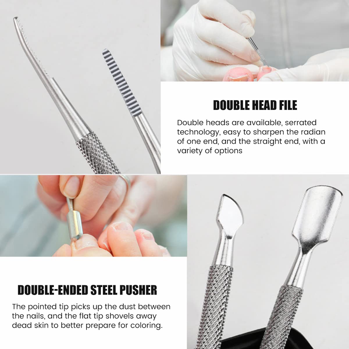 14PCS Ingrown Toenail Clippers Kit Stainless Steel Ingrown Toenail Removal Kit Professional Toenail Clippers Set for Ingrown and Thick Nail Toe Nail Cutter for Adults and Seniors