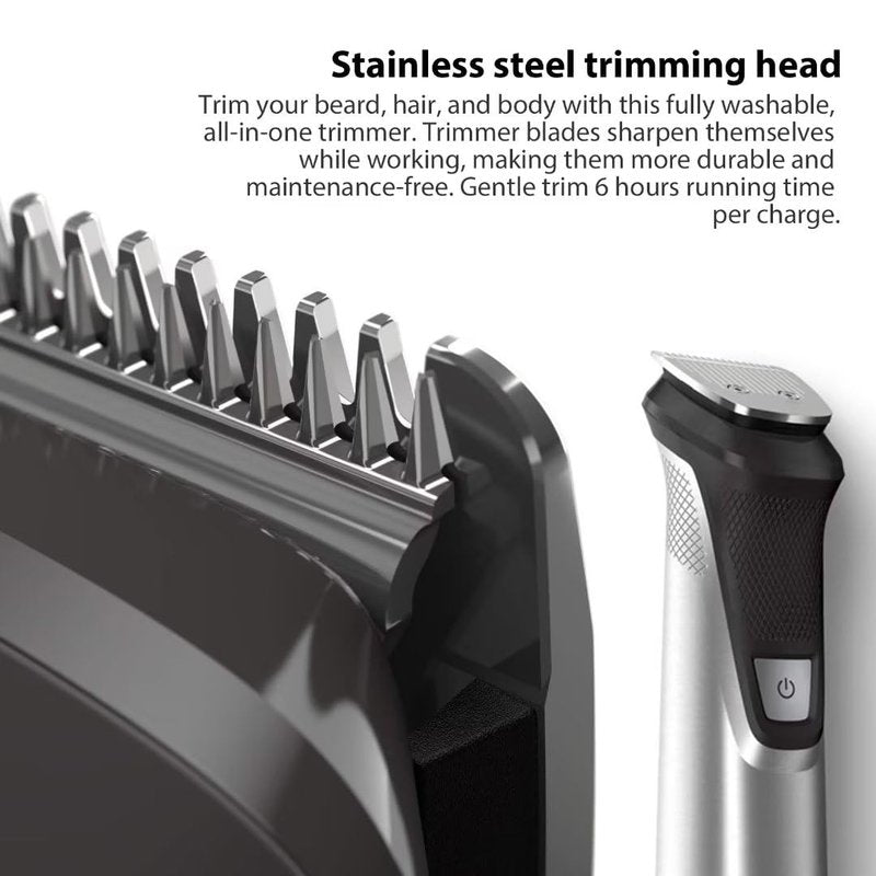 30mm Beard Stubble Hair Trimmer Blade Replacement for Philips Norelco MG7750 MG7770 MG7785 MG7790 MG7991 MG7796 MG9730 by Acupress