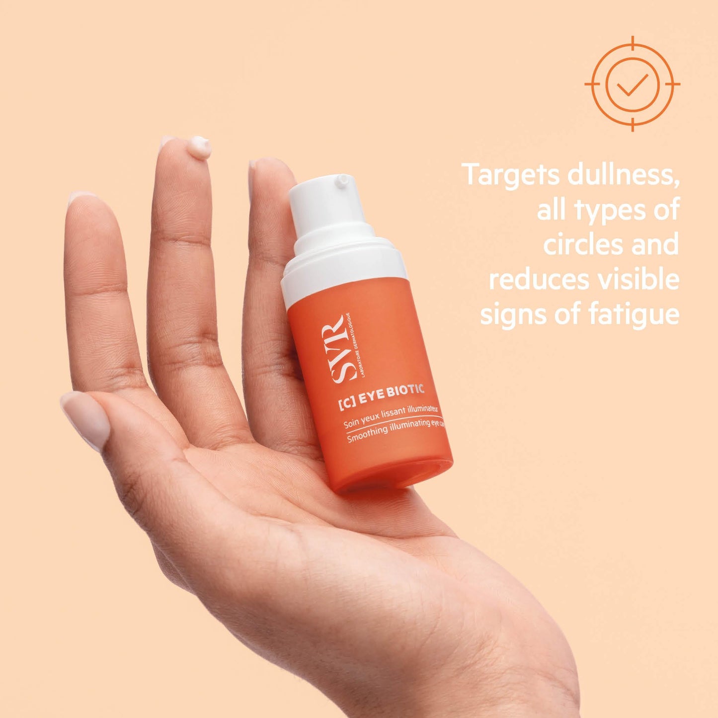 SVR - SVR [C] Eye Biotic - 5% Stabilized Vitamin C - Reduces the look of dark circles, smooths lines, and boosts radiance - Dermatologically and Ophthalmologically Tested - 1 fl.oz.