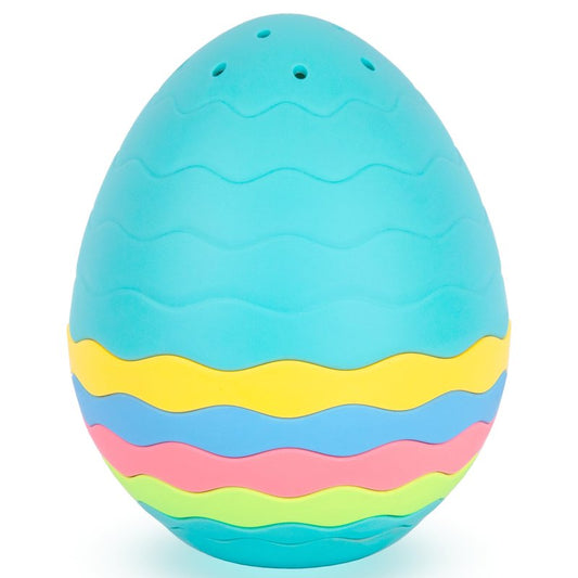 ArtCreativity Egg Stacking Bath & Pool Toys for Toddlers – 7-Piece Nesting Water Toy Set with Drainage Holes – Baby Bathtub & Pool Toy – Colorful Mold-Free Toys for Babies, Toddlers & Kids - Ages 1+