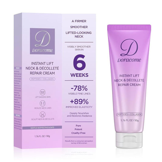 Retinol Neck Firming Cream - Collagen & Hyaluronic Acid for Anti-Aging | 1.76 Fl Oz