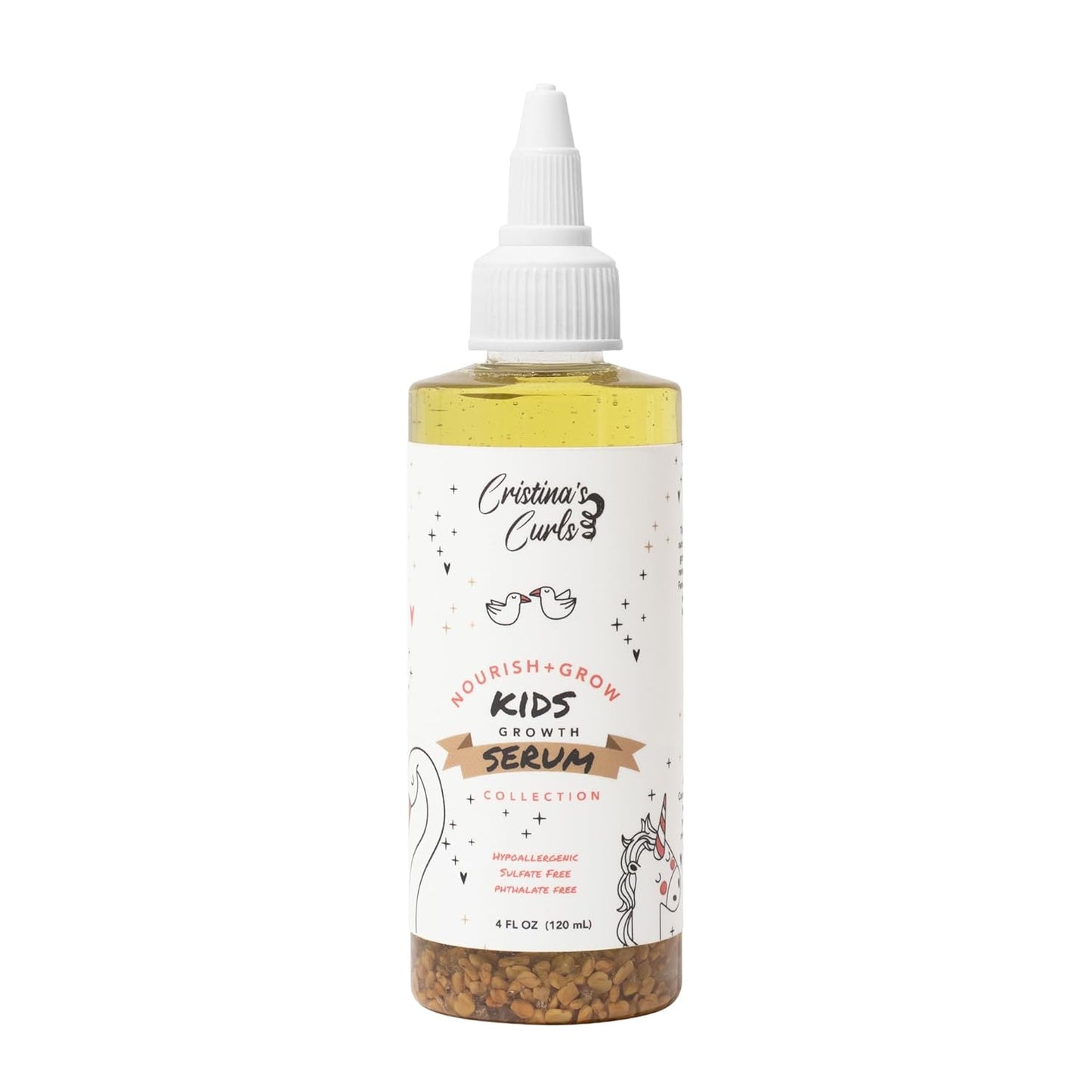 Curly Hair Scalp Serum - Soothing Treatment for Kids | Moisturizing Oil for Dry Scalp & Itch Relief