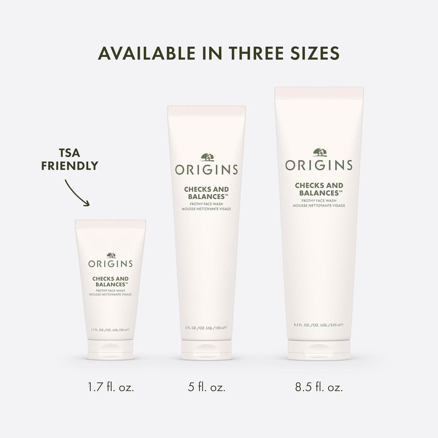 Origins Frothy Face Wash - Gentle Foaming Cleanser for All Skin Types | 6.7 oz