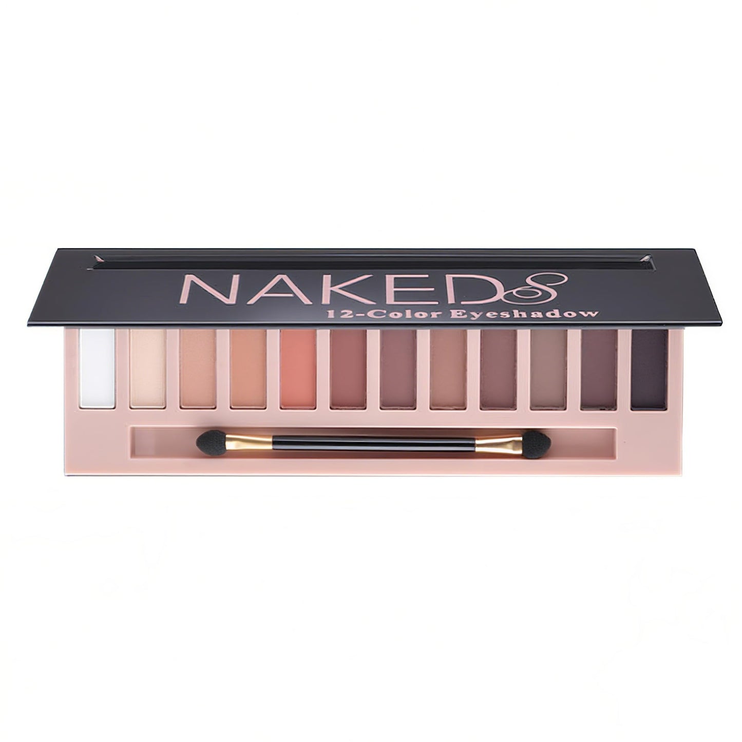 BOLOPER 12 Colors Makeup Nude Colors Eyeshadow Palette Natural Nude Matte Shimmer Glitter Pigment Eye Shadow Pallete Set Waterproof Smokey Professional Beauty Makeup Kit (Matte Color A)