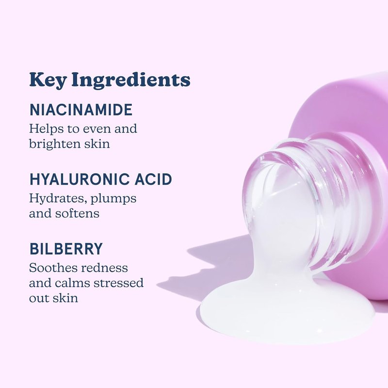 Blume Milky Fade Vitamin C Serum - Dark Spot Corrector with Niacinamide & Hyaluronic Acid | Vegan Hydrating Formula (1 oz)