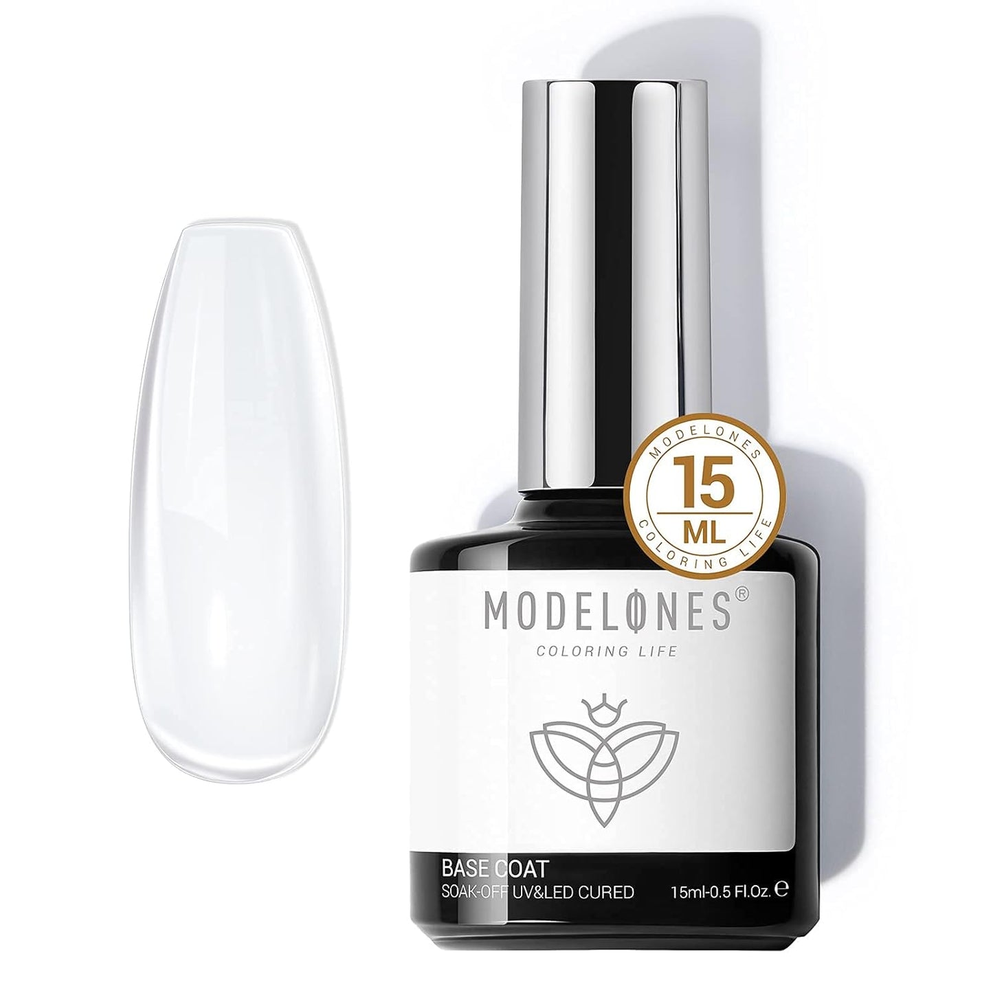 Matte Gel Base and Top Coat Set - 3 Pcs | 15ml Professional Quality