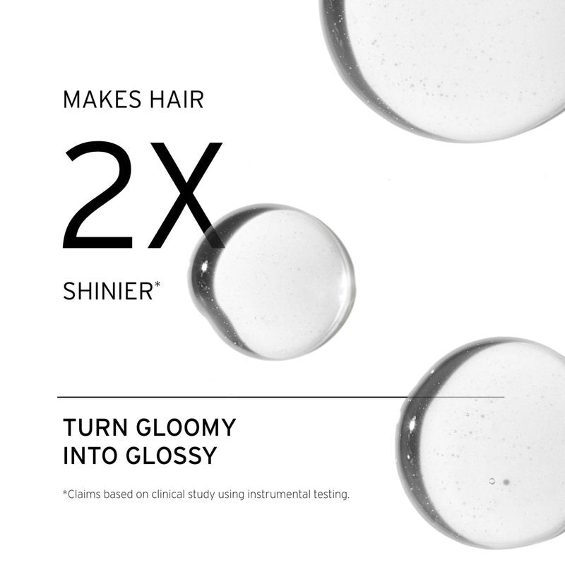 FEKKAI Brilliant Gloss Glass Hair Anti-Frizz Oil Serum - 3.4 oz - Shiny, Glossy, Hydration, and Heat Protection - Salon Grade, EWG Compliant, Vegan & Cruelty Free