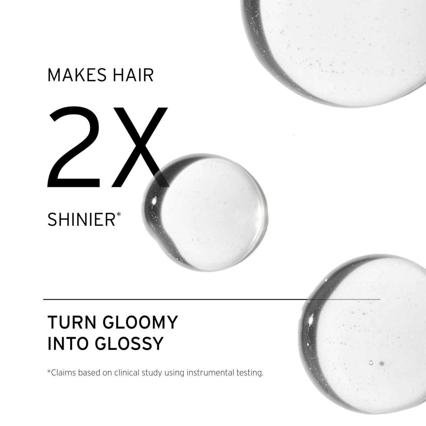 FEKKAI Brilliant Gloss Glass Hair Anti-Frizz Oil Serum - 3.4 oz - Shiny, Glossy, Hydration, and Heat Protection - Salon Grade, EWG Compliant, Vegan & Cruelty Free