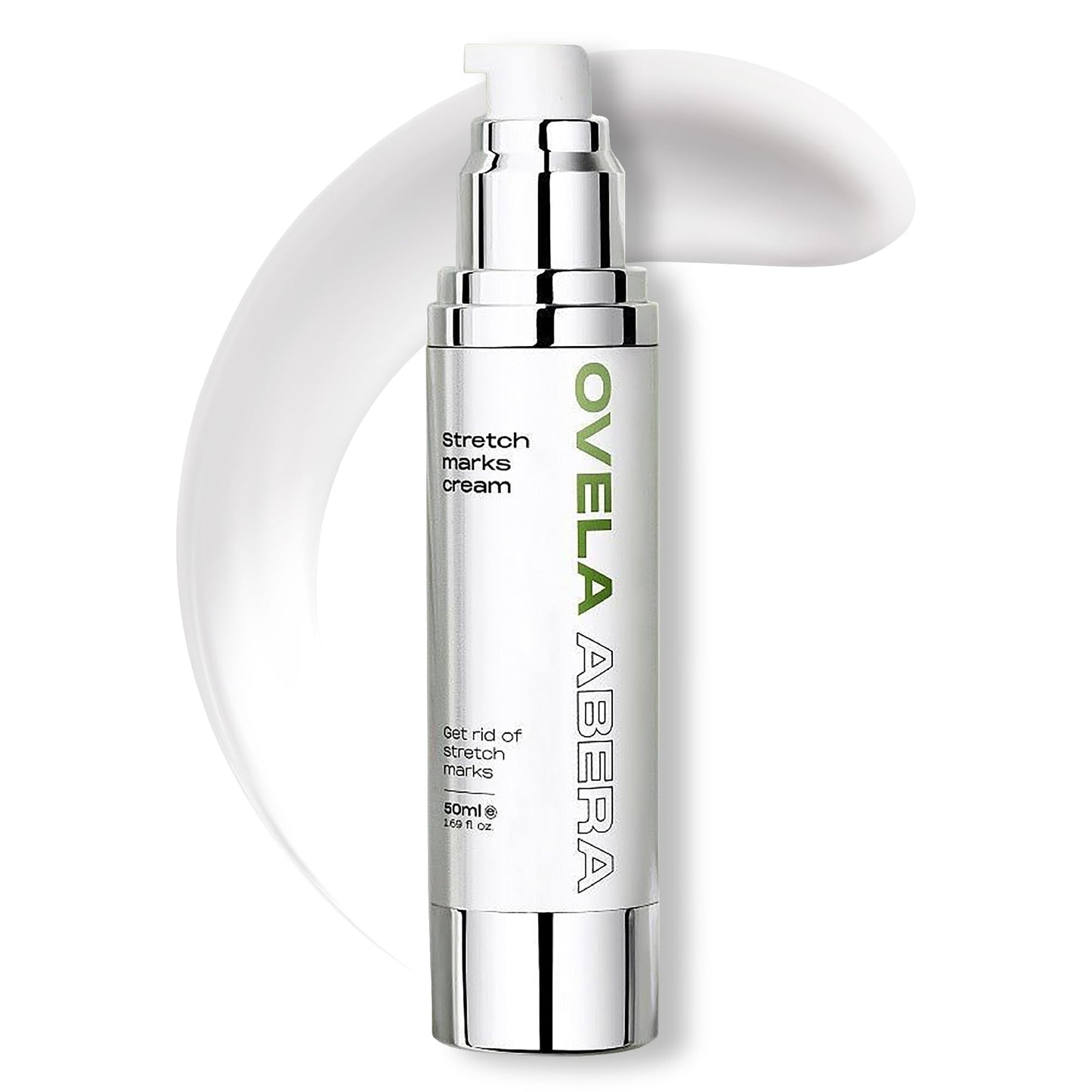 Abera Ovela Maternity Stretch Mark Cream for Pregnancy and Weight Fluctuations, Stretch Mark Treatment Pregnancy Must Haves, Deep Stretch Mark Removal, 1.69 fl oz