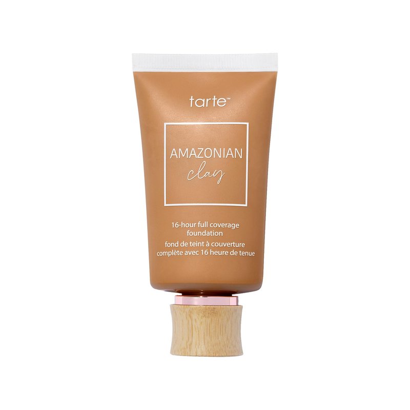 tarte Amazonian clay 16-hour Full Size coverage foundation – Matte Finish Foundation, Vitamin E for Hydration & Smooth Looking Skin, Vegan & Cruelty-Free, full size, tan-deep honey
