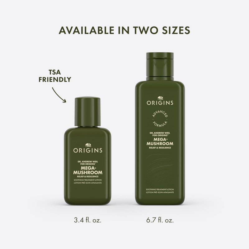 Origins Mega-Mushroom Soothing Treatment Lotion | Great for Sensitive Skin | With Reishi Mushroom