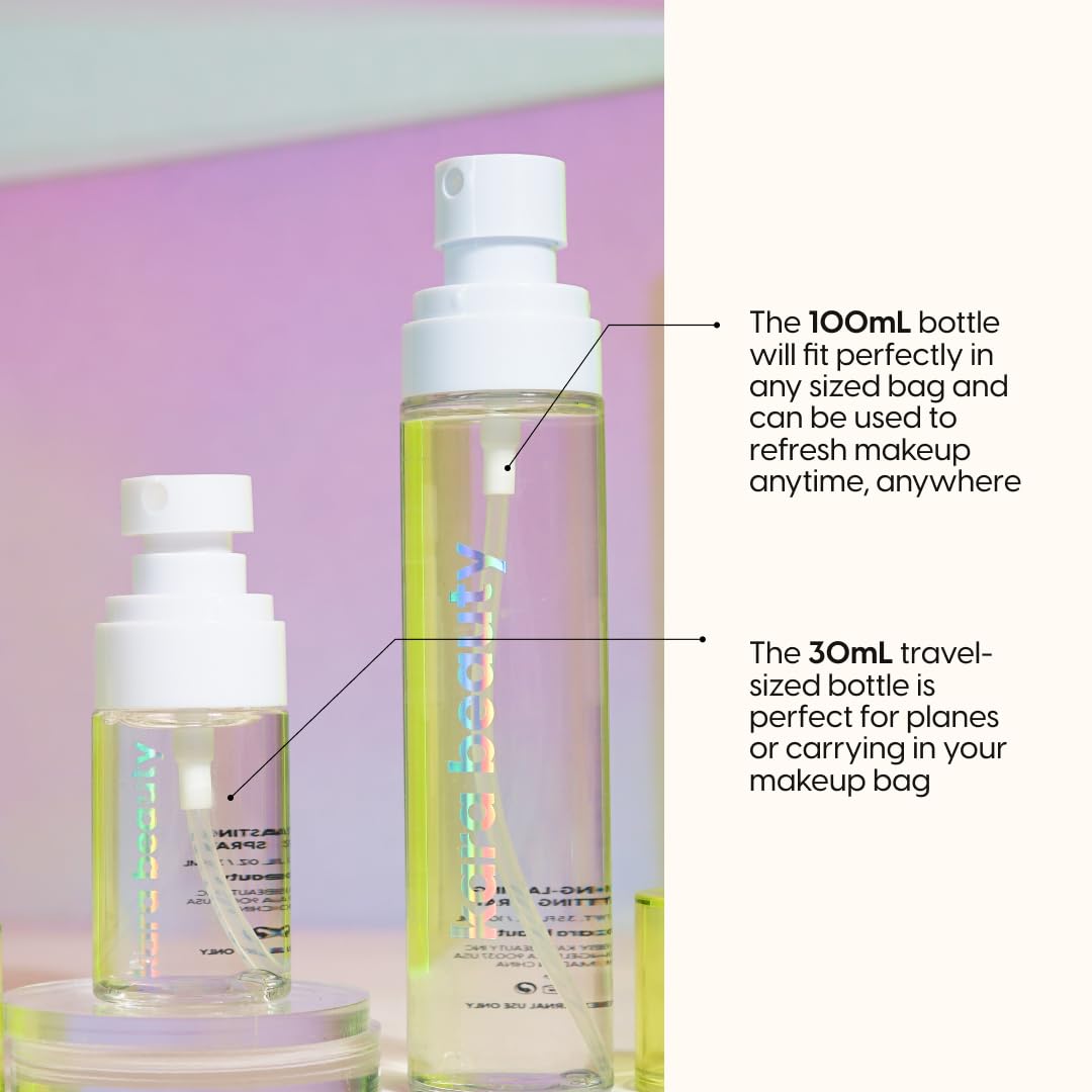 Kara Beauty Essentials Long Lasting Setting Spray - Hydrating Primer and One Size for Makeup - Infused with Lavender Water & Irish Sea Moss - Makeup Setting Spray for All-Day Freshness