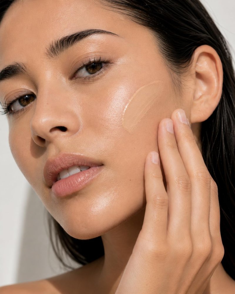 NOVO Skin Tinted Hybrid Sunscreen SPF 50 – Hydrating Dewy Tinted Face Moisturizer with Zinc Oxide & Octinoxate – Niacinamide & Hyaluronic Acid – Broad Spectrum Lightweight Daily SPF, 2 oz