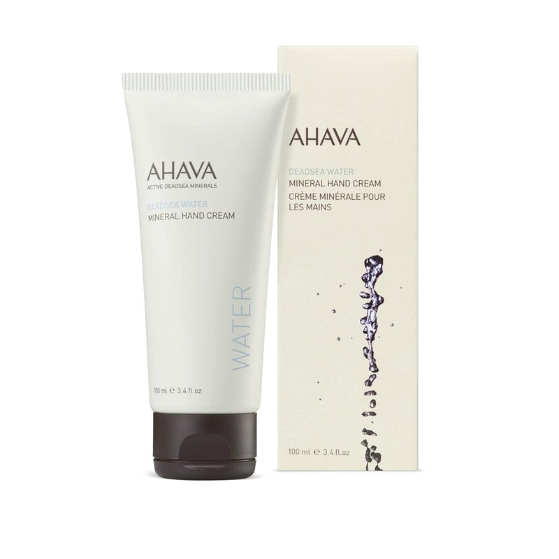 AHAVA Dead Sea Water Hand Cream - Fast-Absorbing Moisturizer for Dry, Cracked Hands | Enriched with Osmoter & Witch Hazel