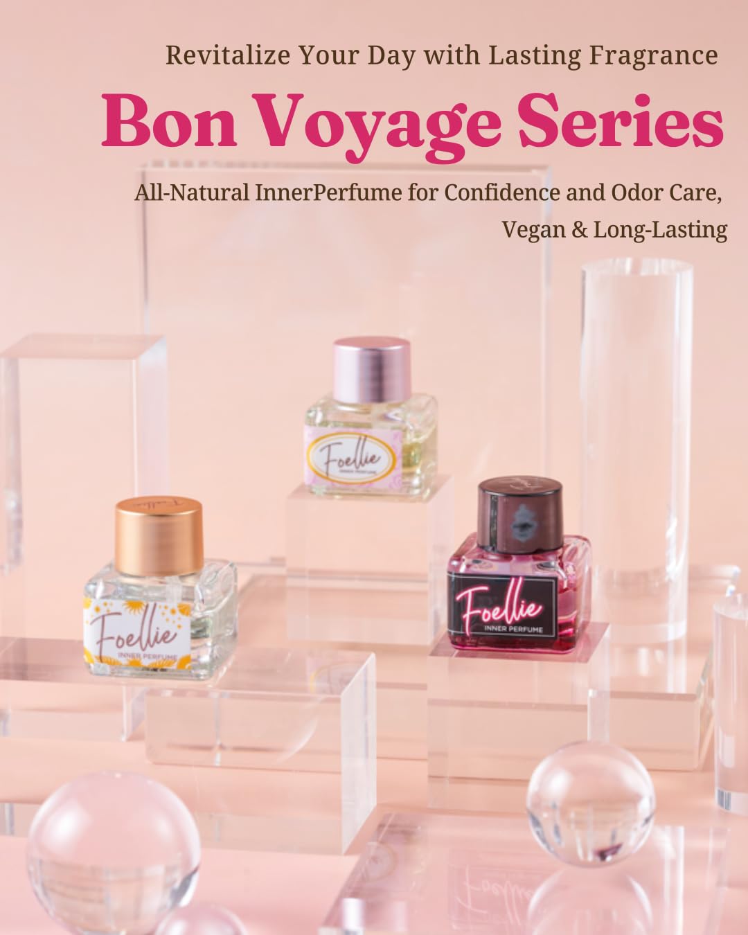 Foellie] eau de venus- Feminine Inner Beauty Perfume for Underwear Attractive Scents Fragrance, 5ml/0.169 fl.oz