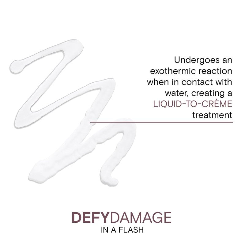 Joico Defy Damage In A Flash 7-Second Bond Building Hair Treatment | With Liquid Keratin | Quick Bond Strengthening & Protection | Color -Safe | Unique Liquid-To-Crème Formula | 6.76 Fl Oz