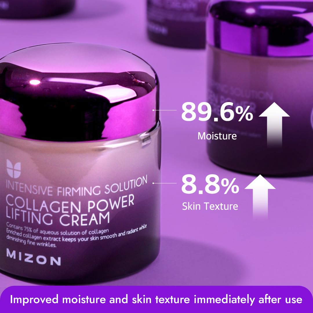MIZON Marine Collagen Power Lifting Cream, 2.53 fl oz