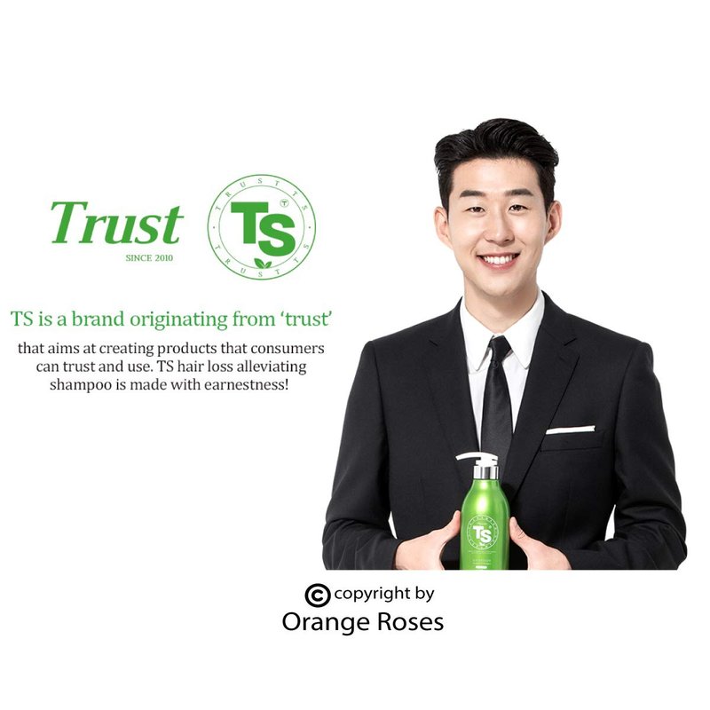 Premium TS Hair Loss Prevention Shampoo 500ml(16.9oz) + 100ml(4.23oz), Made in Korea by TS Shampoo
