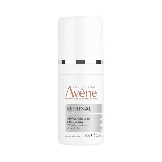 Avène Advanced 3-In-1 Eye Cream | Retinaldehyde & Hyaluronic Acid, Reduces Wrinkles & Dark Circles