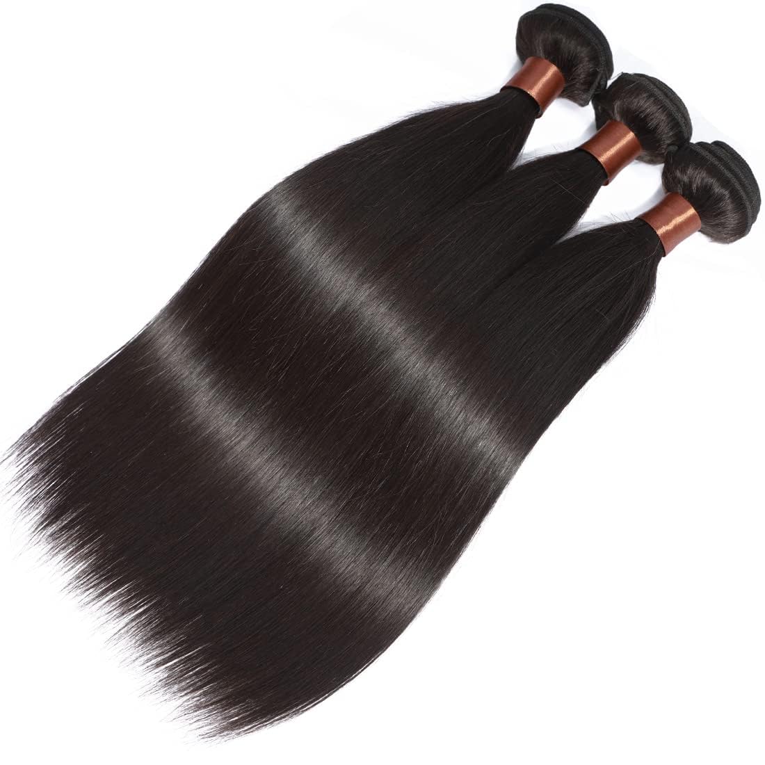 Brazilian Straight Hair - 24 Inch Virgin Human Hair Bundle | 100% Unprocessed for Black Women