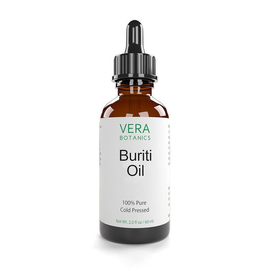 Buriti Oil - 100% Pure Cold-Pressed Oil for Face & Body | Nourishes Dry Skin, Hair & Nails