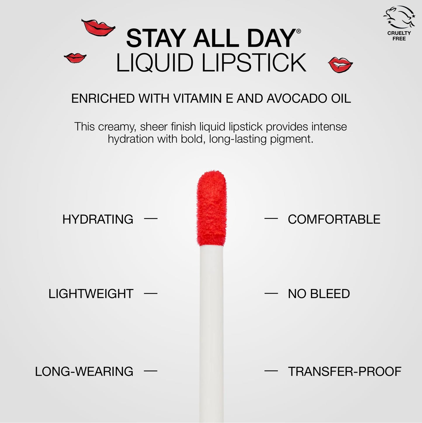 stila Stay All Day® Sheer Liquid Lipstick, 0.10 oz.