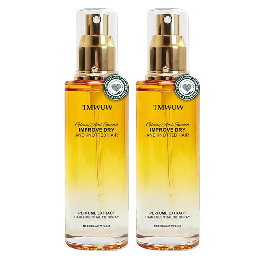 Leave-In Hair Oil Spray - Jojoba & Shea Butter Conditioning Treatment for Dry, Frizzy Hair | 2.71 Fl Oz