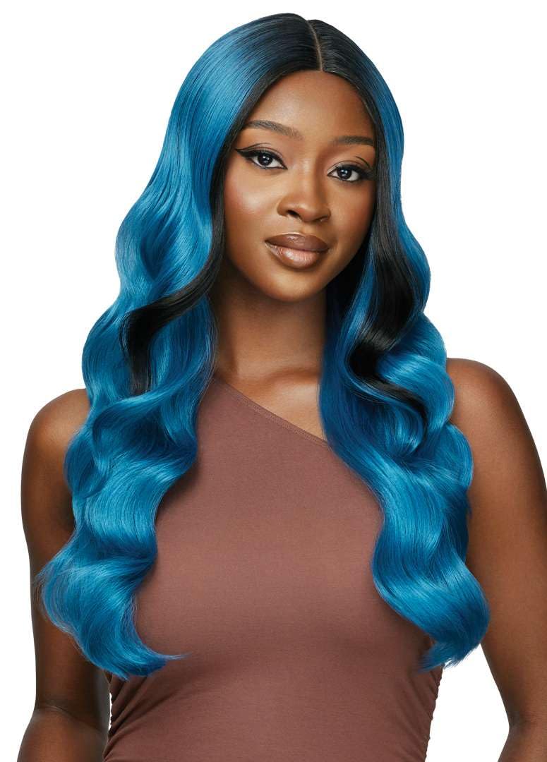 Outre Lace Front Wig - Color Bomb - Honor (DRFF1B/ATOMIC BLUE)