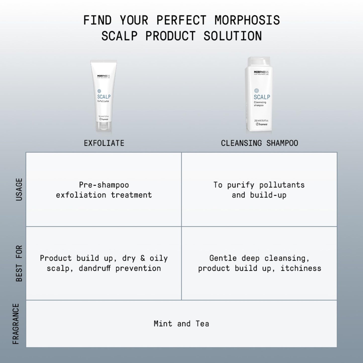 FRAMESI Morphosis Scalp Destress Serum, 3.4 fl oz, Soothing Leave In Scalp Treatment for Sensitive Scalps