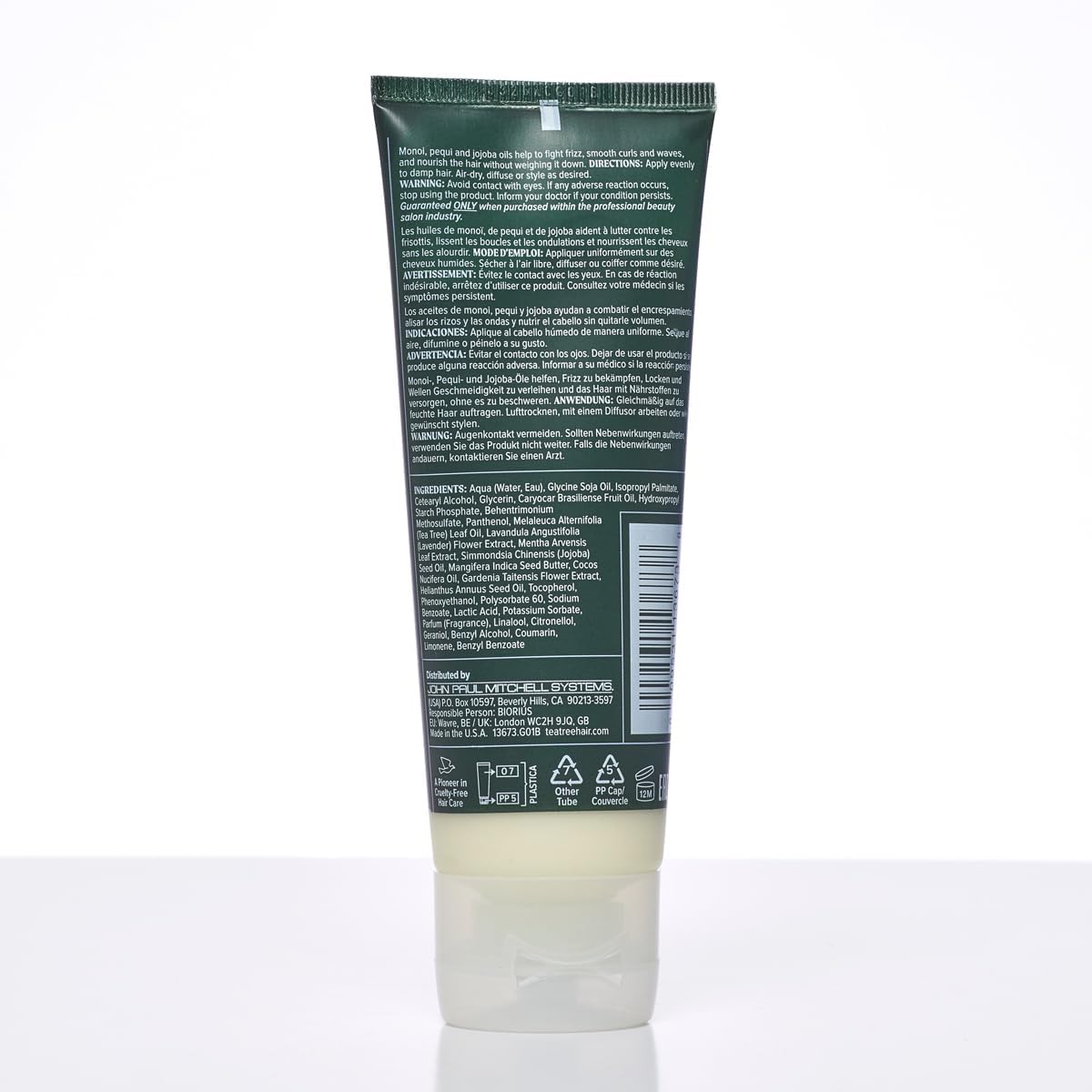 Tea Tree Lavender Mint Taming Cream - Rich Hair Styling Cream for Coarse, Curly & Dry Hair | 3.4 fl. oz.