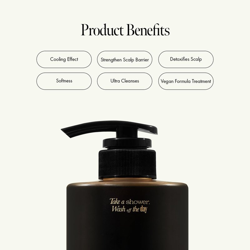 ANILLO Dark Beer Biome Shampoo - Vegan Thicker Hair & Sclap Care with Caffeine & Green Mint Complex for Volumizing Hair- Deep Cleansing, Oil Control & Cooling Effect, Sulfate-Free 500 ml / 16.9 fl oz