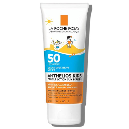 La Roche-Posay Anthelios Kids Sunscreen SPF 50 - Gentle, Broad Spectrum, Pediatrician Tested | Non-Comedogenic, Oil-Free