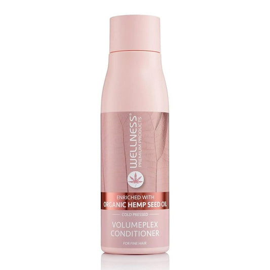 Wellness Premium Products Volumeplex Volumizing Conditioner for Fine Thin Hair |Hyaluronic Acid & Organic Hemp Seed Oil | Volume-Boosting, Nourishing Formula | Plant-Based Therapy, Color Safe, 500ml