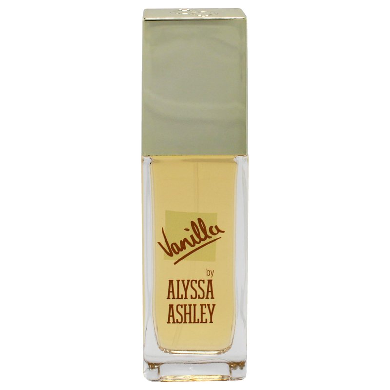 Alyssa Ashley Vanilla - Mini Perfumes for Women - Vanilla Fragrance with White Flowers and White Rose Petals - 0.85 oz EDT Spray