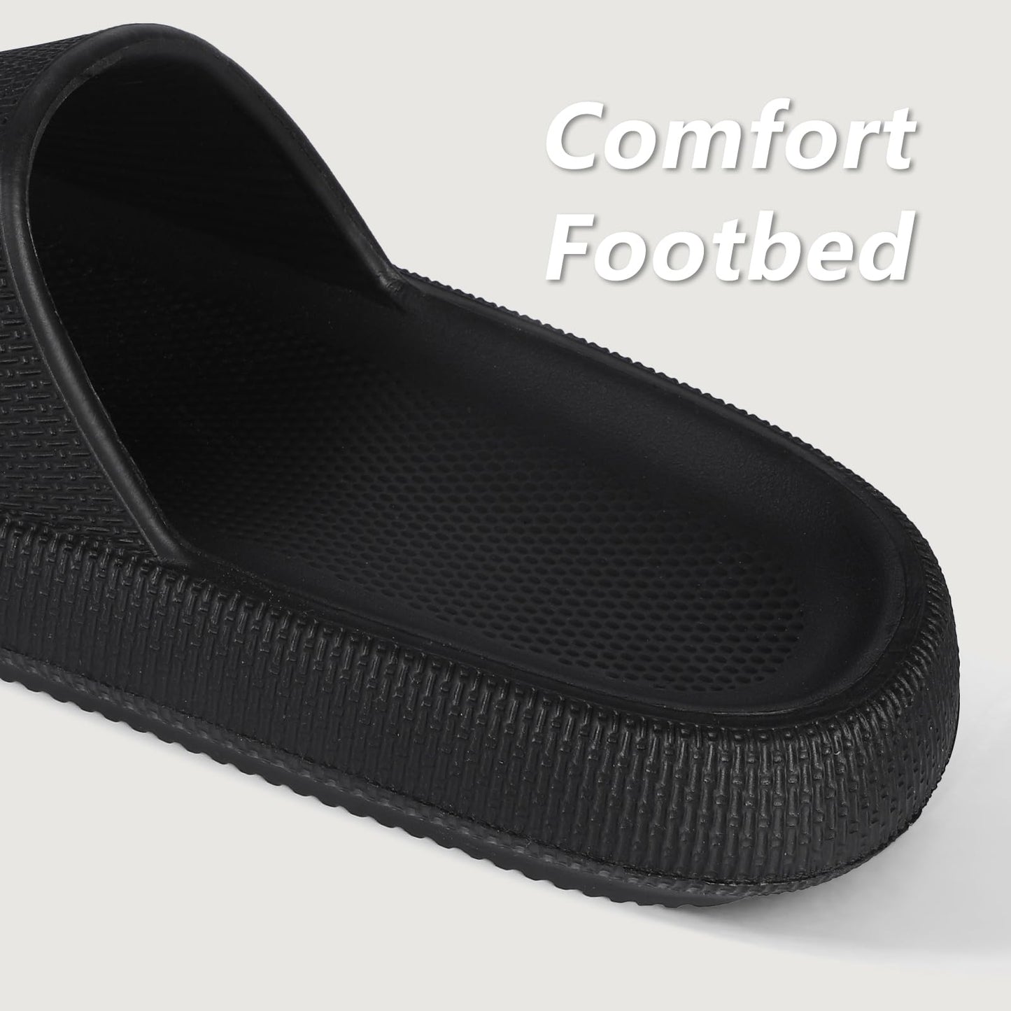 Menore Slippers for Women and Men Quick Drying, Parent-Child EVA Open Toe Soft Slippers, Non-Slip Soft Shower Spa Bath Pool Gym Beach House Sandals for Indoor & Outdoor