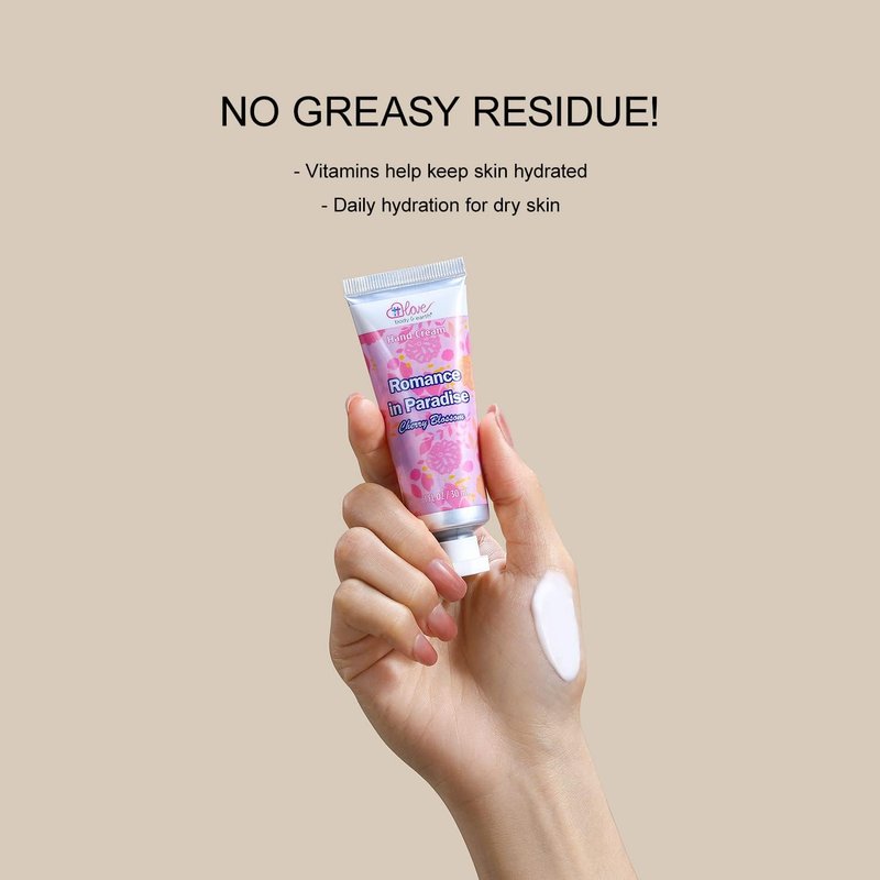 BODY & EARTH # LOVE Hand Cream for Women Hand Lotion Sets, Travel Size Hand Cream Gifts for Women Thanksgiving Day Christmas Day Gifts