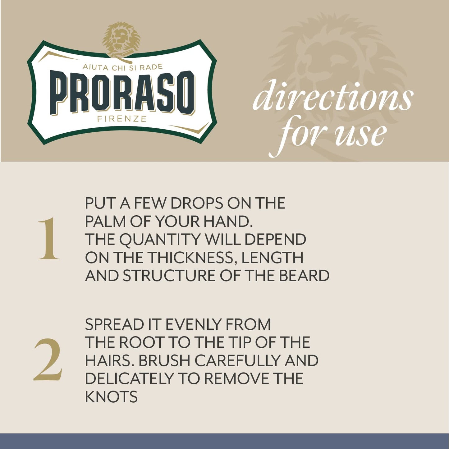 Proraso Azur Lime Beard Oil - Moisturizing Avocado, Sunflower, Citrus & Mint Condition Beards & Add Shine - Leave In Facial Hair Oil for Men - 1oz