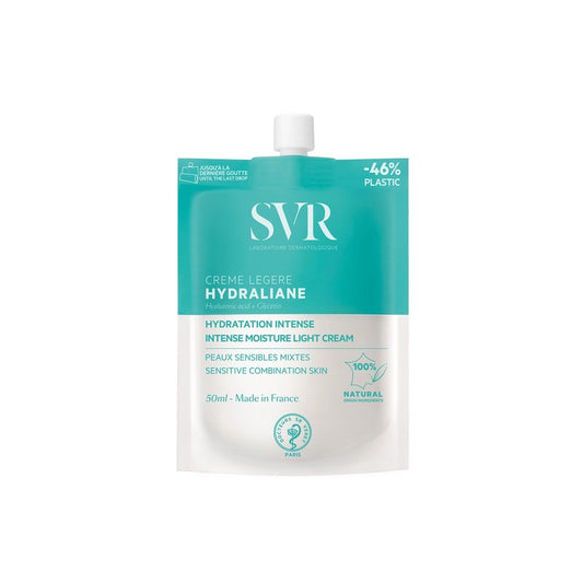 SVR - Hydraliane Hydrating Face Cream - Daily Face Moisturizer for Normal to Combination, Sensitive Skin - 24H Hydration - Dermatologically Tested, Non-Comedogenic, -100% Naturally-Derived - 1.3 fl.oz
