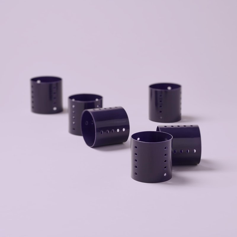 Diane Magnetic Roller - Purple - 3inch - 6 Pack