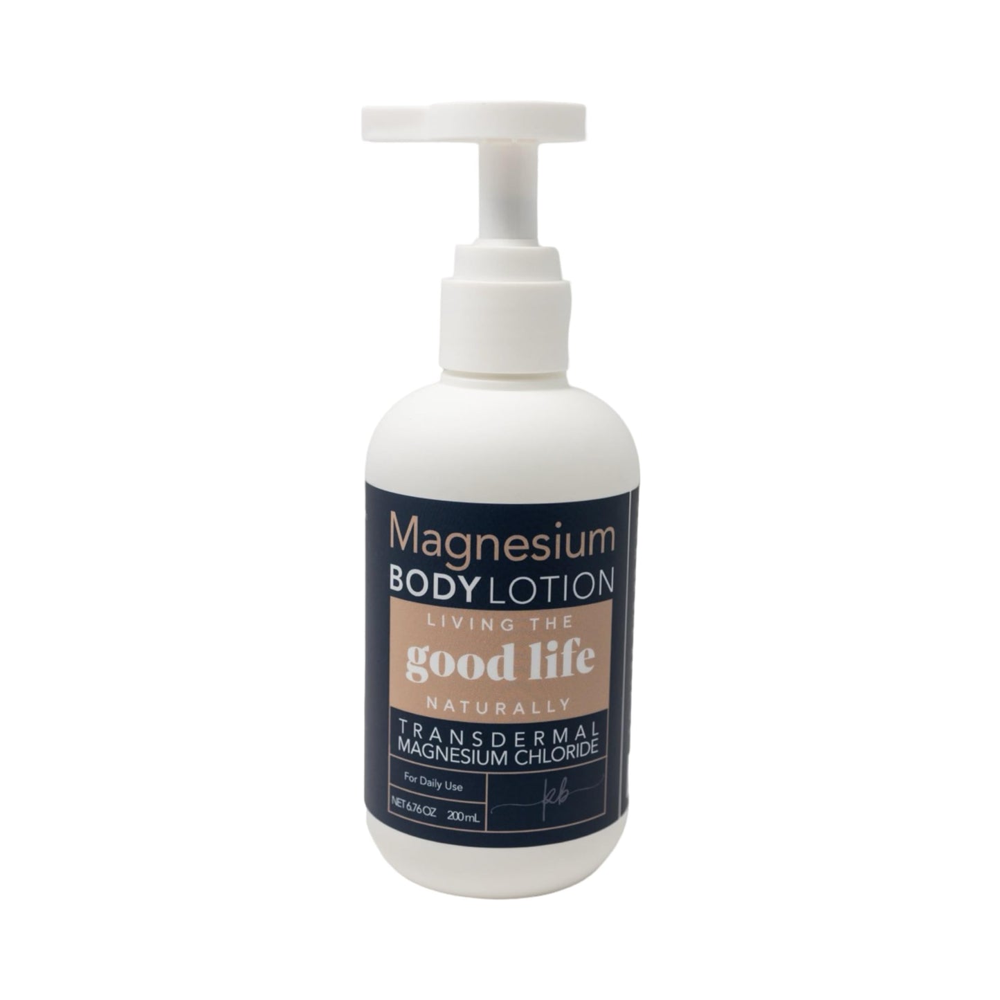 Magnesium Body Lotion - Transdermal Magnesium Lotion Handmade in the USA with Vitamin E, Jojoba Oil, Cocoa Butter, and Magnesium Chloride for Sensitive Skin (BOTTLE COLOR MAY VARY) - 6.76 oz