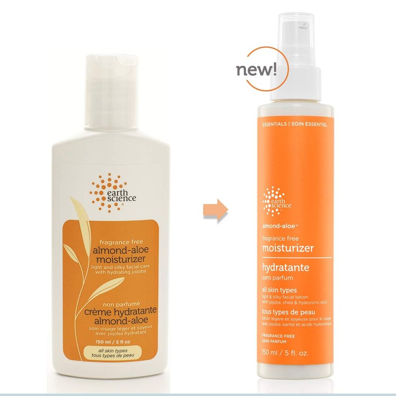 EARTH SCIENCE - Fragrance-Free Almond-Aloe Moisturizer (3 Pack, 5 fl. oz.)